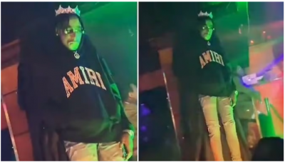 Rapper Goonew's dead body seen standing in night club