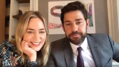 John Krasinski and Emily gave fans a special surprise through the show