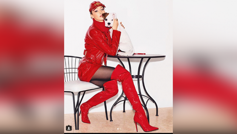 Harper's Bazaar मैगजीन के लिए हॉट लुक में दिखी गिगी