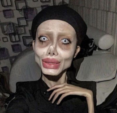 Iranian Instagram star ‘Zombie Angelina Jolie’ catches coronavirus in jail