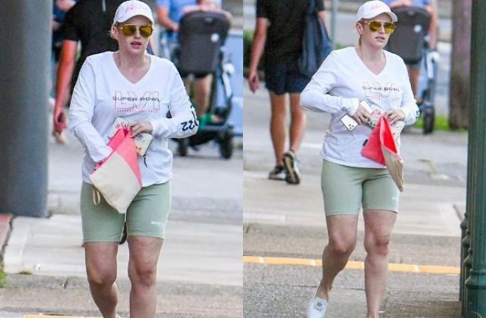 Rebel Wilson spotted in heart-winning look on the streets of Sydney