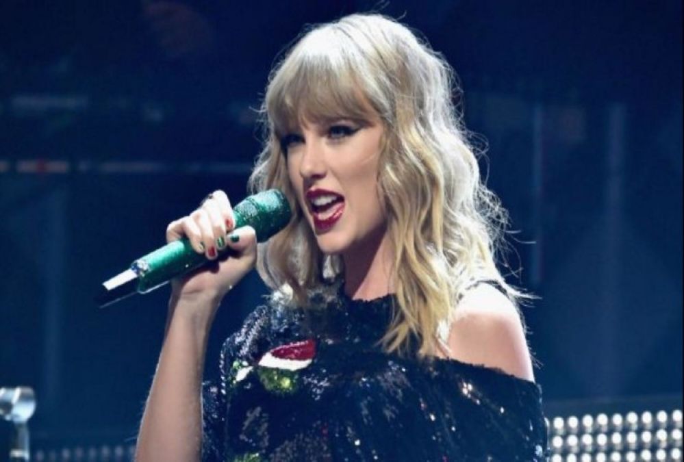 Taylor Swift is spending her time working in lockdown