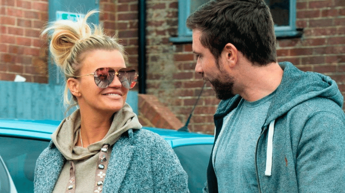 Singer Kerry Katona spends time with her ex after husband's death!