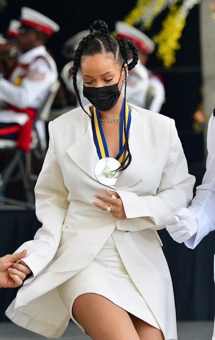 Rihanna made national heroine as Barbados becomes a republic: Photos