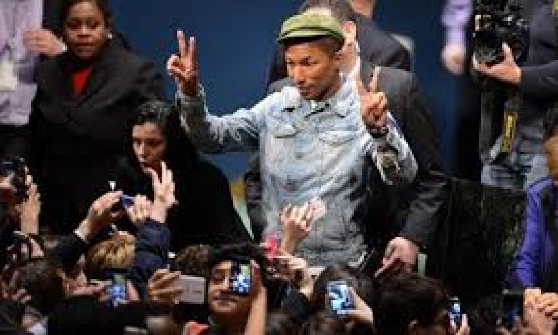 Pharrell Williams considers his production work as easy as taking a selfie