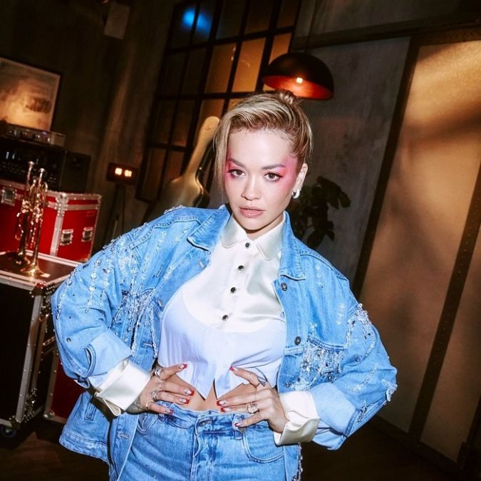 Rita Ora's Denim Look You've Never Seen Before