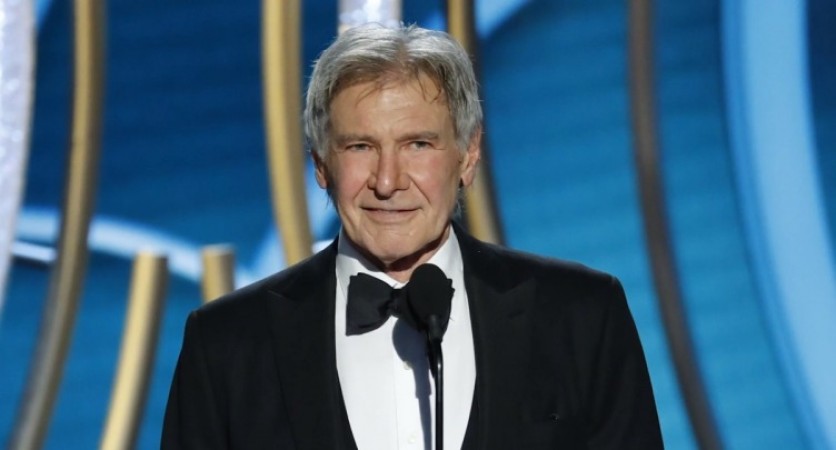Harrison Ford takes dig at Trump's government policies, saying, 'Very deep issues in America...'