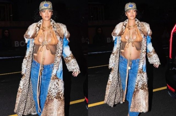 Rihanna looks very beautiful even in pregnancy