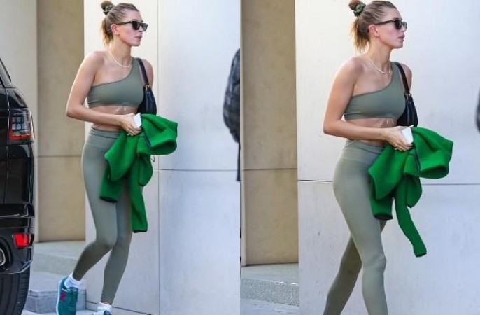 Justin's wife spotted in Beverly Hills, spotted in glamorous looks