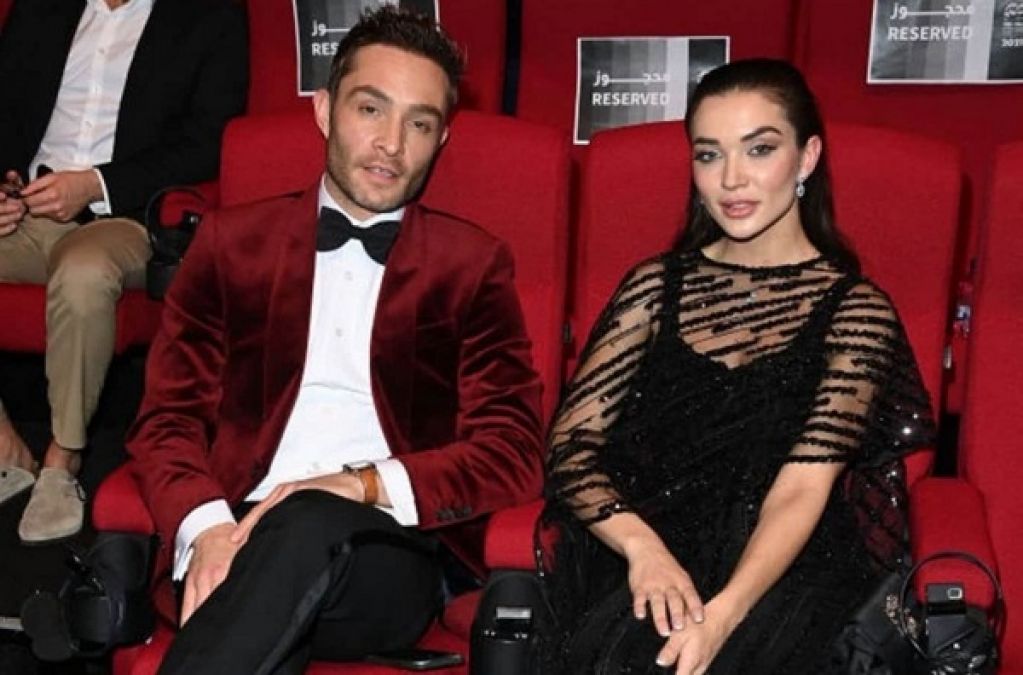 What Ed Westwick is dating Amy Jackson!