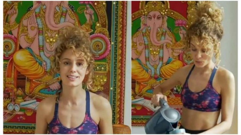 Lord Ganpati seen in Money Heist's Monika's house