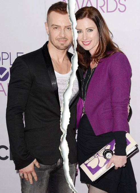 Joey Lawrence and his wife living together for 15 years, divorced