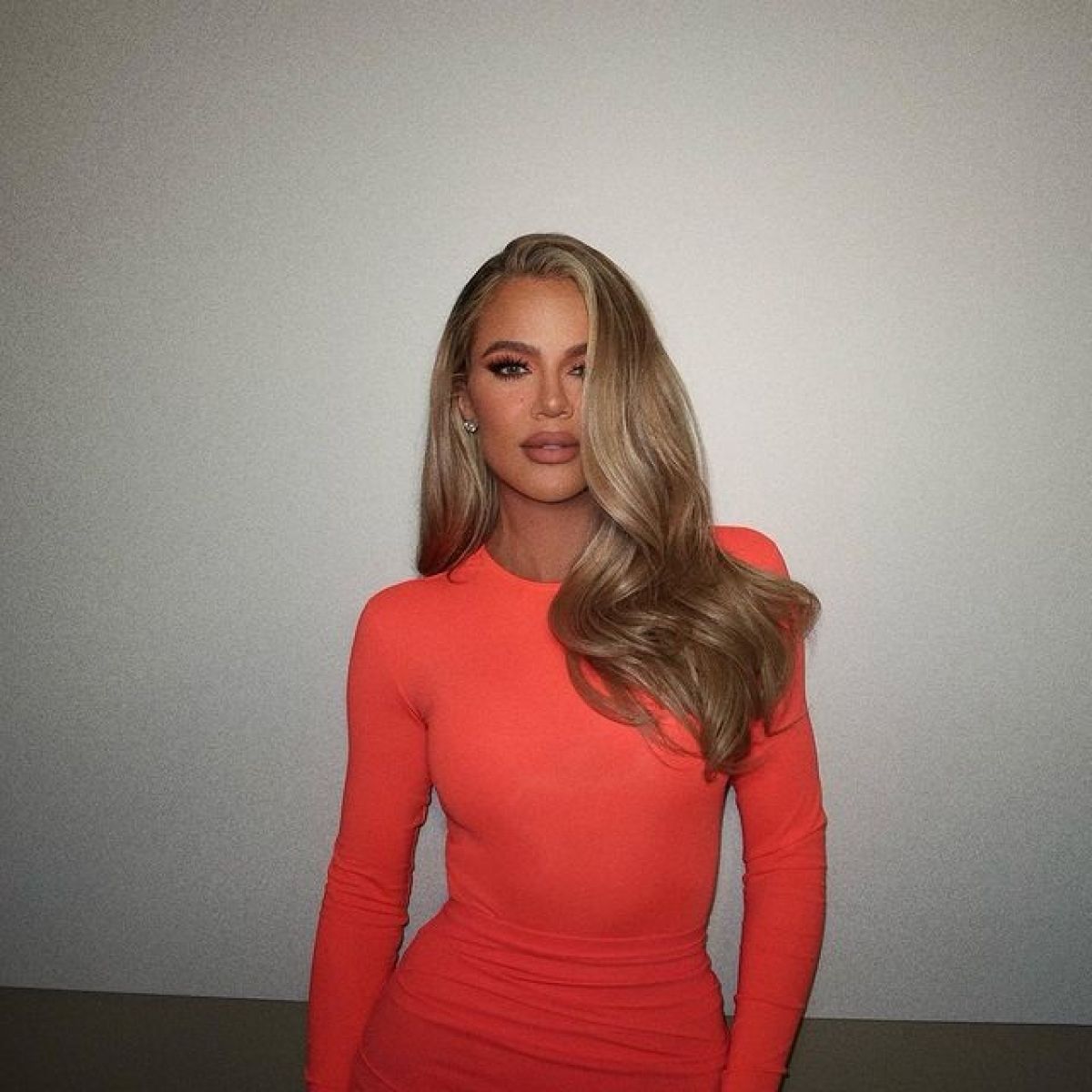 Kim's sister Khloe Kardashian wreaks havoc in red dress