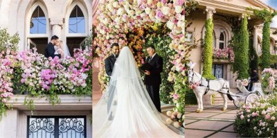 From chariot decorated with flowers to wedding place, fans went crazy after seeing the photos of Britney Spears