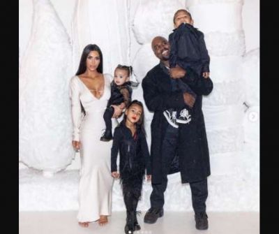 Kim shares a photo of her fourth child; family pic at glance!