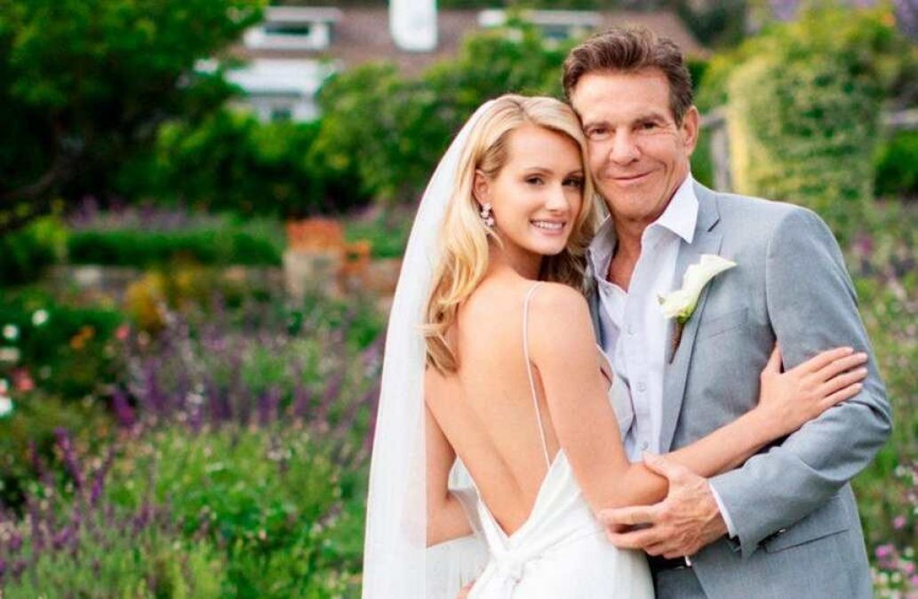 67-year-old actor Dennis Quaid marries girlfriend Laura