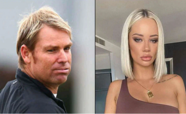 Shane Warne had made objectionable messages to this actress