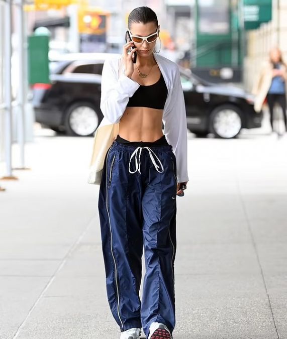 Bella Hadid is once again glimpsed on the streets of New York