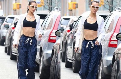 Bella Hadid is once again glimpsed on the streets of New York