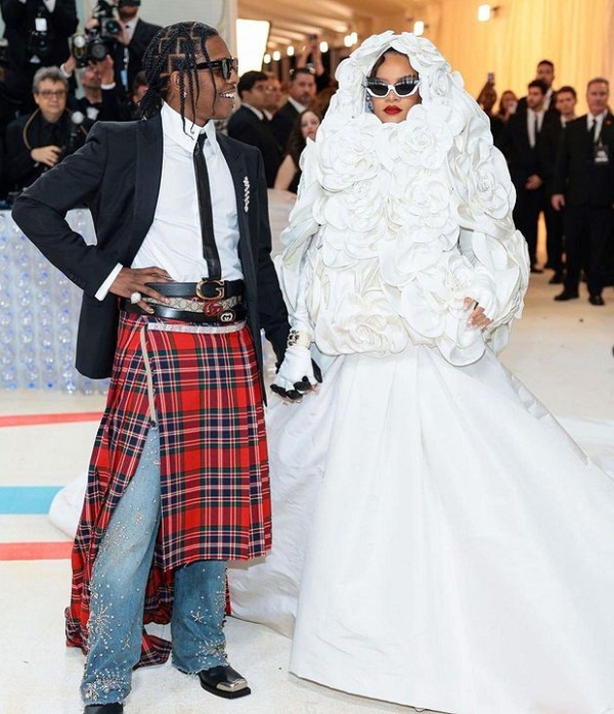 Rihanna Wore the Most Outrageous Dress Ever at the MET Gala Night Event