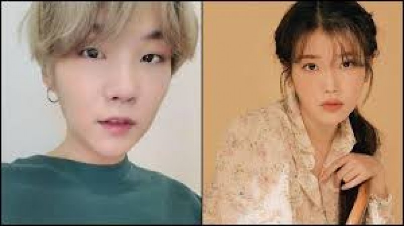Hollywood singer IU and BTS 'Suga's song released