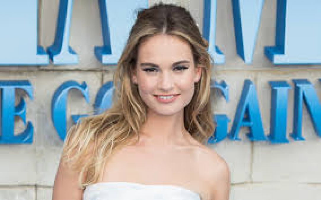 Lily james considers herself such a person