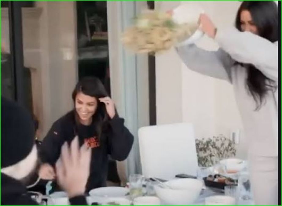 Kardashian family seen wasting food, fans troll them