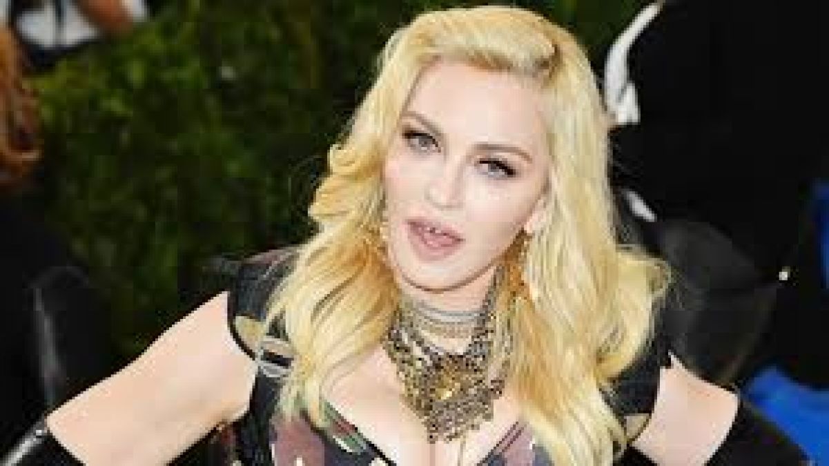 Singer Madonna drinks a cup of urine, video going viral