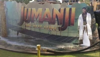 Nick mocked in his absence during Jumanji's Mexico tour