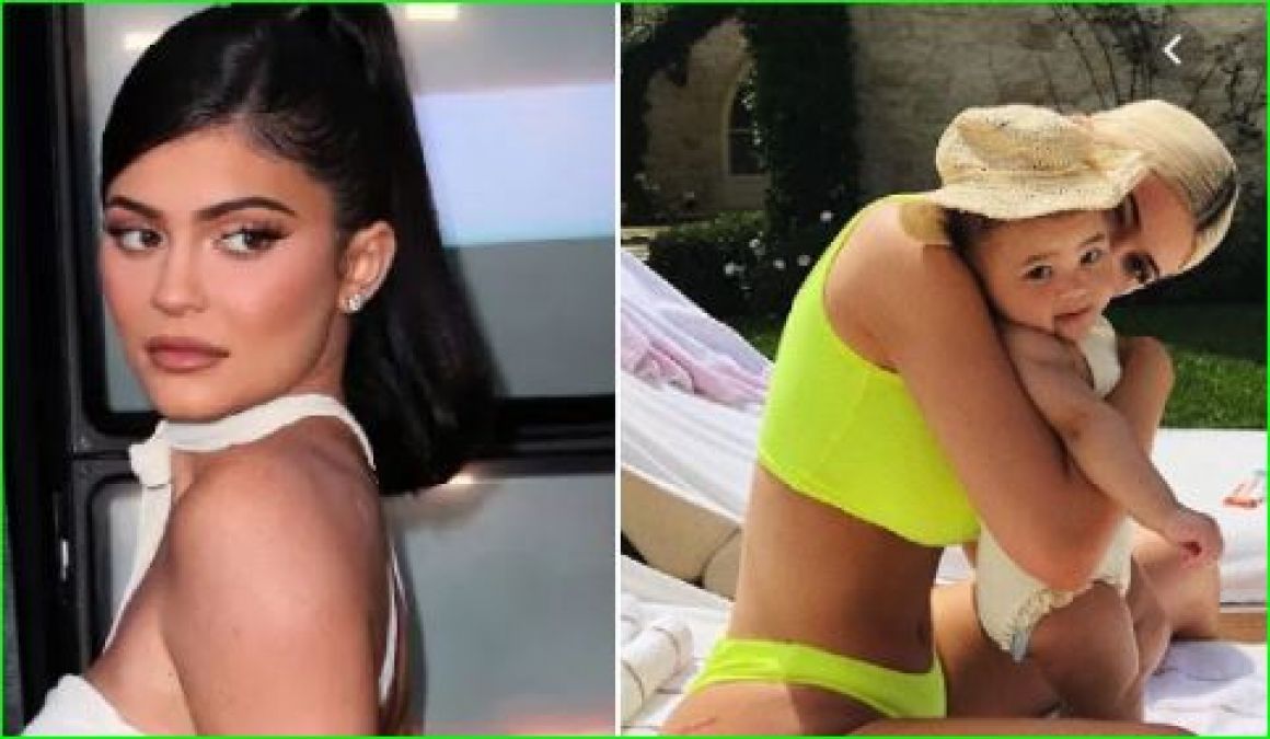 After pregnancy, Kylie Jenner spoke openly on the stretch mark, says,'Taking it as a daughter's gift'