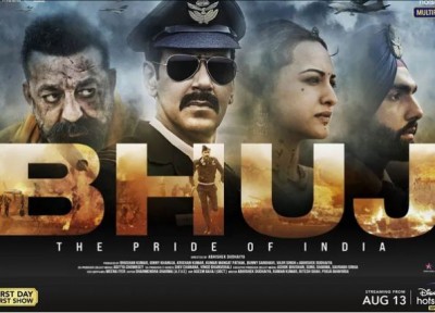 Ajju and Sanju seen doing tremendous action in 2nd steamy trailer of 'Bhuj'
