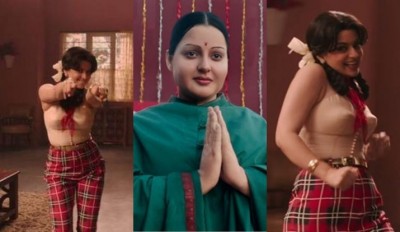 Thalaivi: Kangana's new look continues on Jayalalithaa's birth anniversary, 'Amma' seen in red bindi and saree