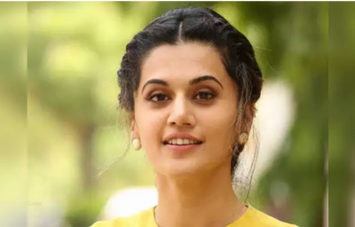 Poster of the film 'Thappad' out, Tapsee Pannu appeared in a different look