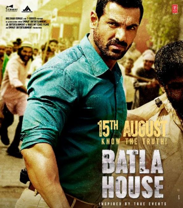 Batla House Poster : फिल्म रिलीज़ से पहले जॉन ने शेयर किया नया पोस्टर