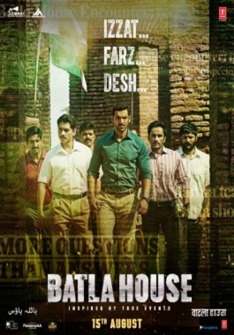 Another new poster of Batla House shared by John Abraham