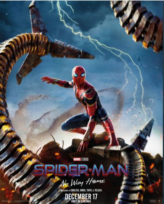 Spider-Man film's powerful poster released, release date also announced