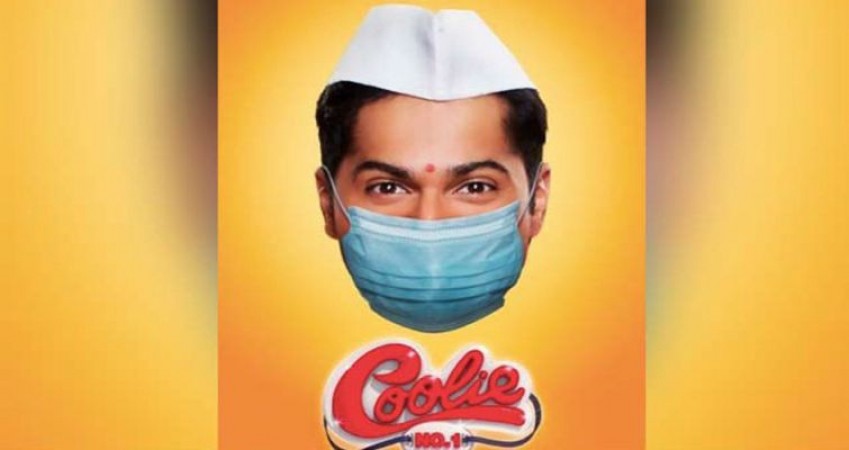 Funny Poster of 'Coolie No.1' surfaced, Varun Dhawan appears in 5 different characters