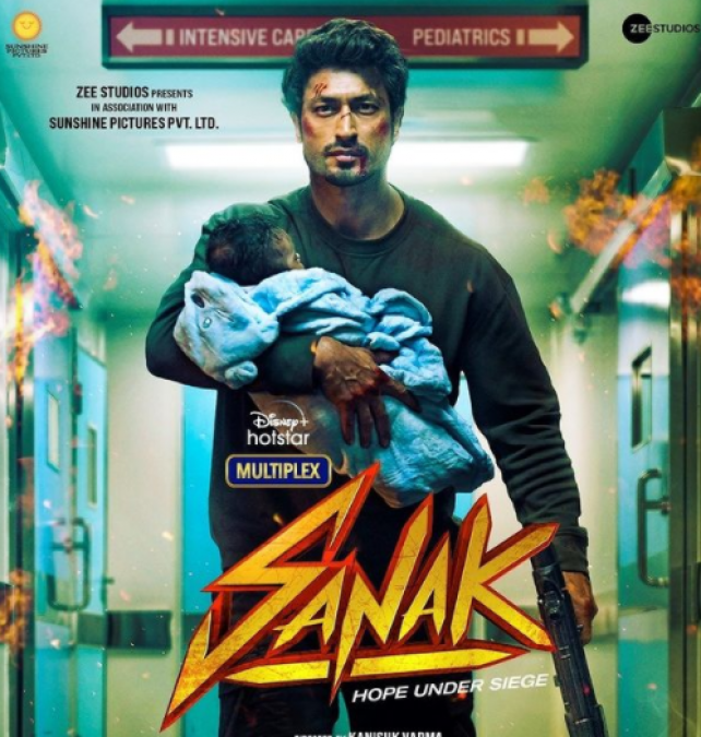 New poster of film 'Sanak- Hope Under Siege' released