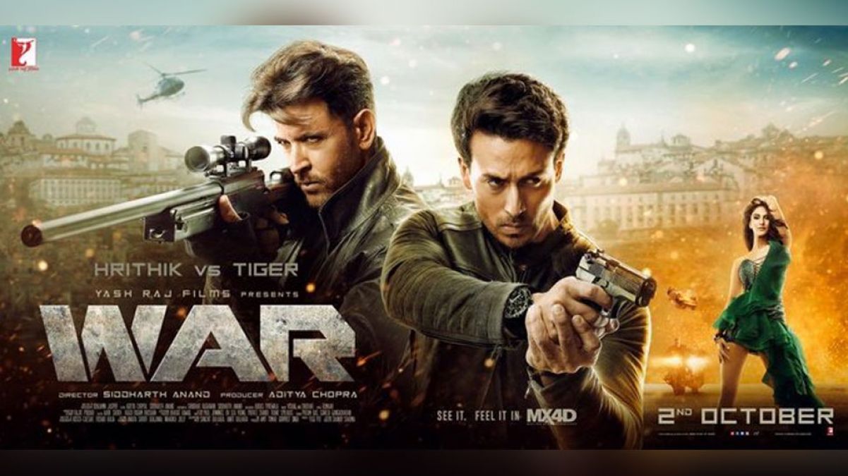 Hrithik and Tiger set the box office on fire, 'War' broke records