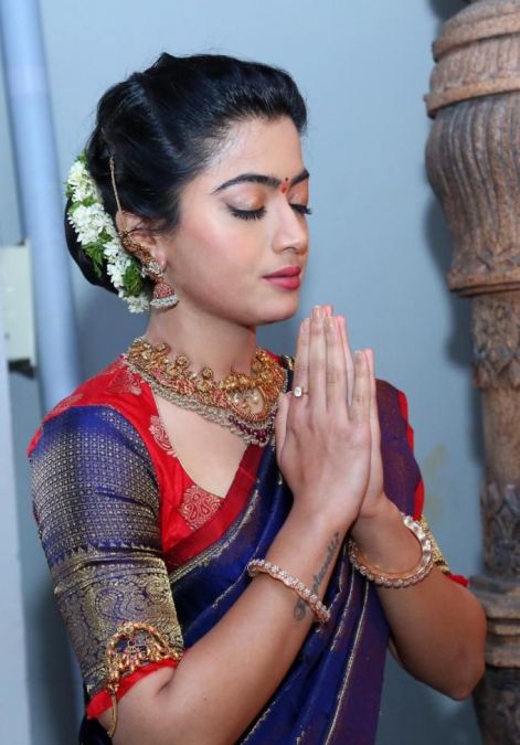 Rashmika Mandana got engaged on Holi by hiding from everyone's eyes