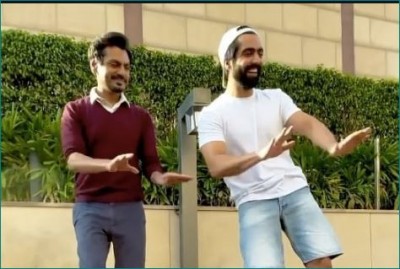 Nawazuddin Siddiqui dance with Hardy Sandhu on Baarish Ki Jaaye song, video viral