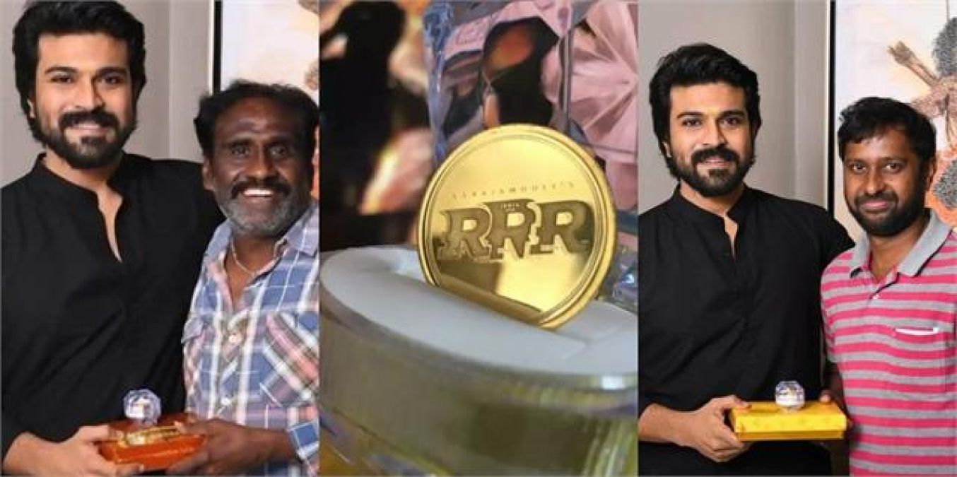 Ram Charan's happiness doubled after the success of RRR, this special gift was given to the crew member