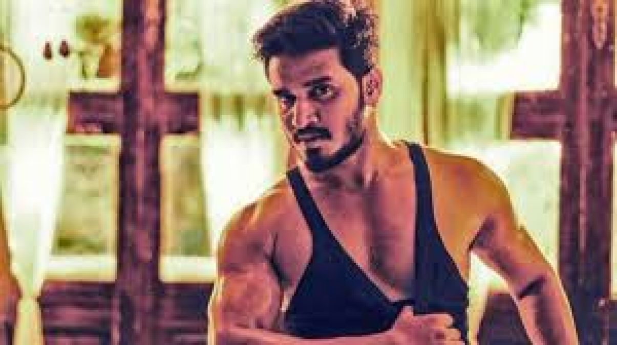 Nikhil Siddharth was seen working hard for his next film