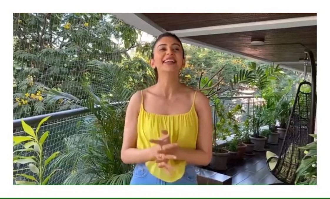 Rakul Preet created her own YouTube channel for PM Fund