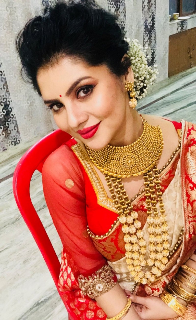 Bengali Actress Payel Sarkar Sex Video - Actress Payal Sarkar is wearing amazing red saree, See pics | News ...