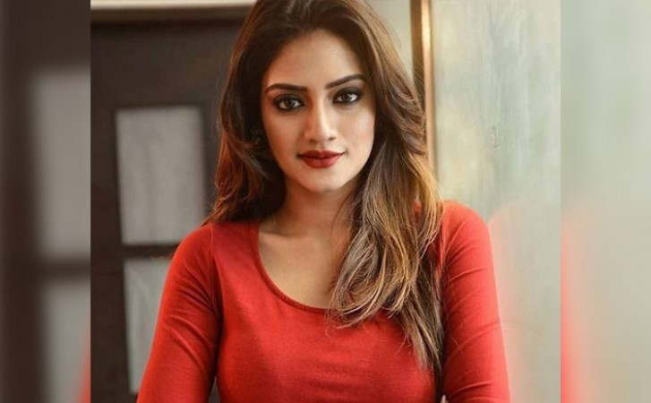 Actress Nusrat seen giving stylish poses in these photos