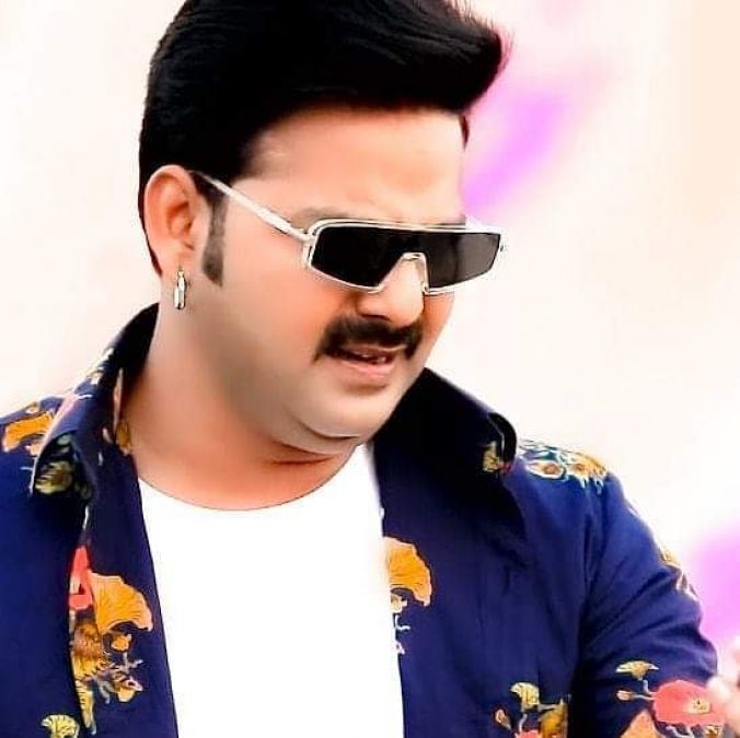 Pawan Singh's effervescence in London, shooting of film 'Sautan' begins