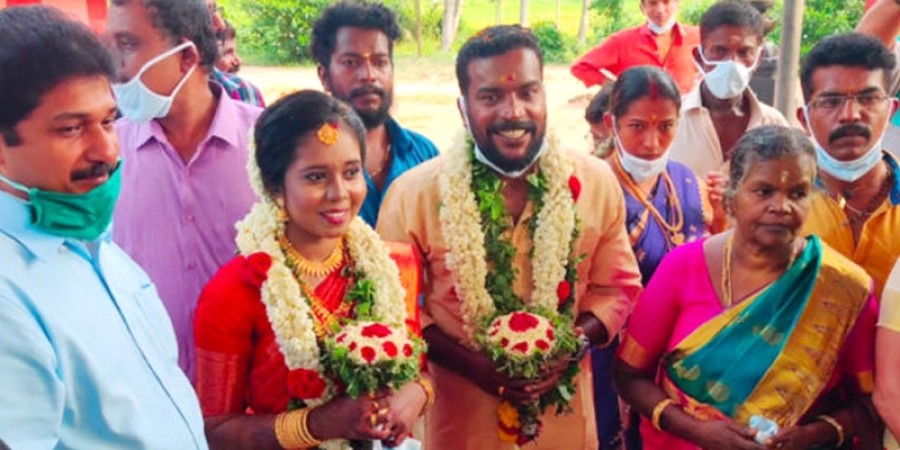 Manikandan has simple marriage, donates wedding expenses to corona relief