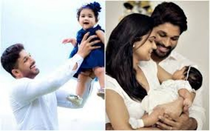 Allu Arjun is spending time with his daughter in this style