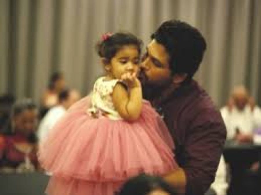 Allu Arjun is spending time with his daughter in this style